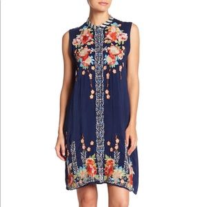 Johnny Was  Basille Embroidered Dress